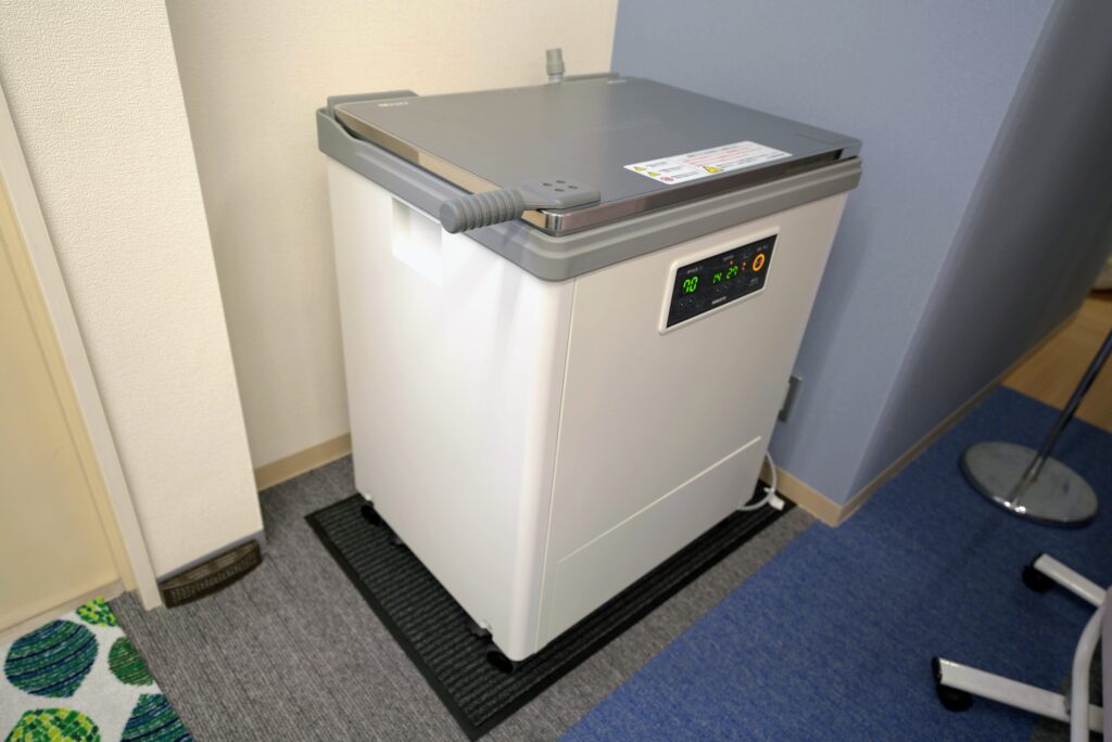 パック加温装置